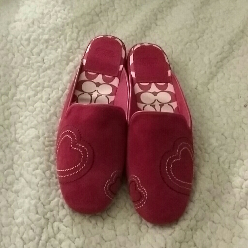 NWOB  Women's Coach Zoey Slippers Sz. 7M